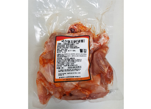 육계900g     급속냉동 염지닭 15각 (900g이상) 후라이드치킨용